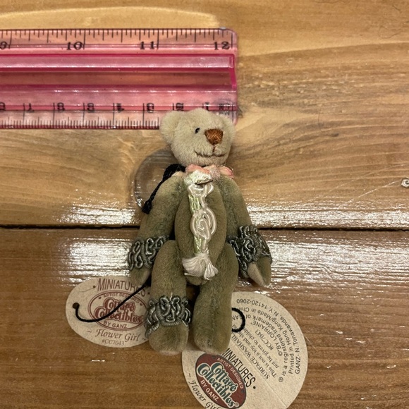 Ganz Mini Teddy Bear Flower Girl - Picture 14 of 16